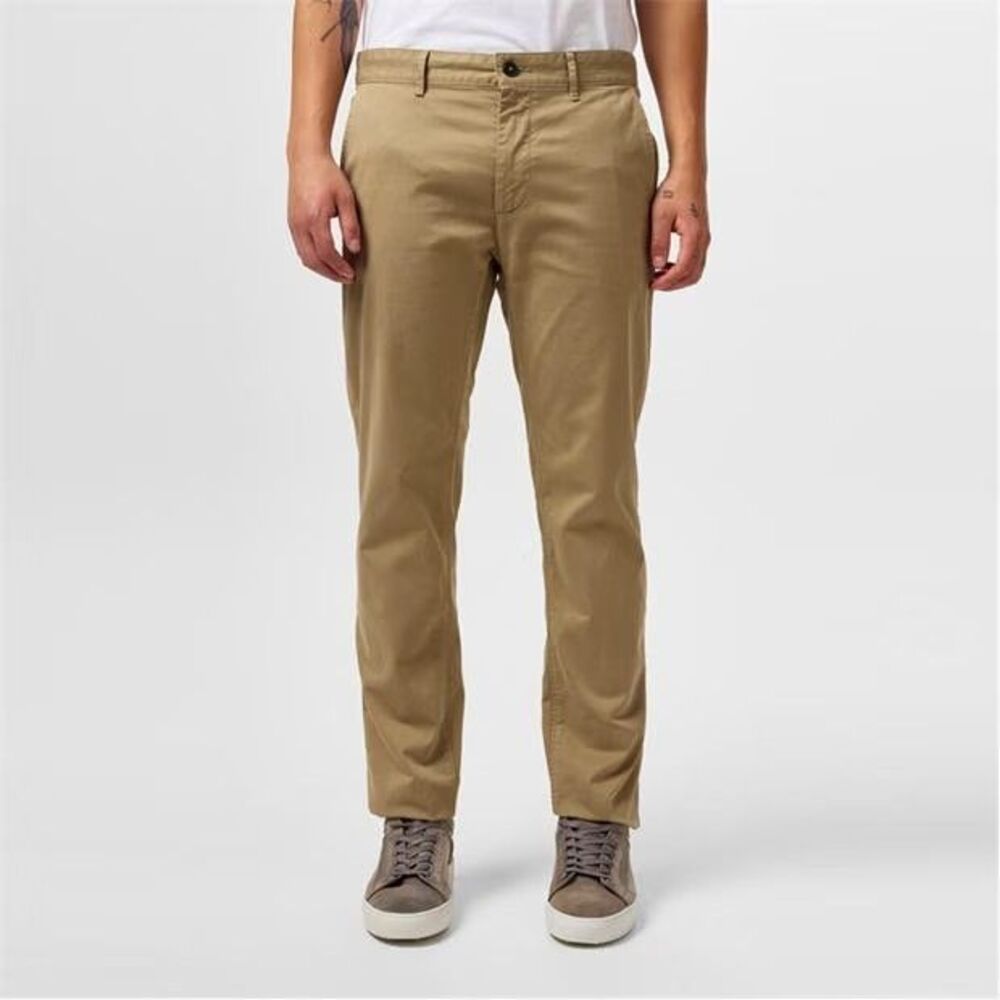 Men's Hugo BOSS Chino Slim Trousers, Slim-fit 34W X 32L